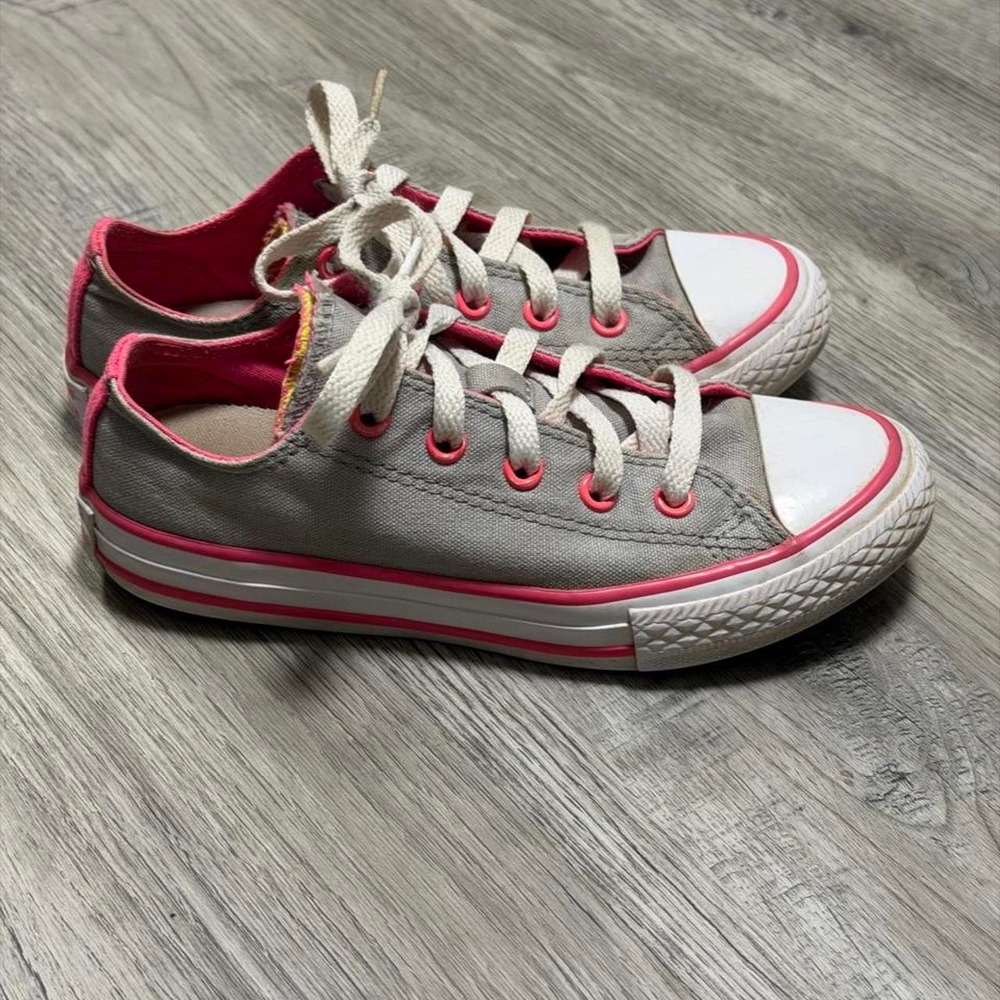 Converse Chuck Taylor All Star Double Tongue Sneakers Juniors Size 13